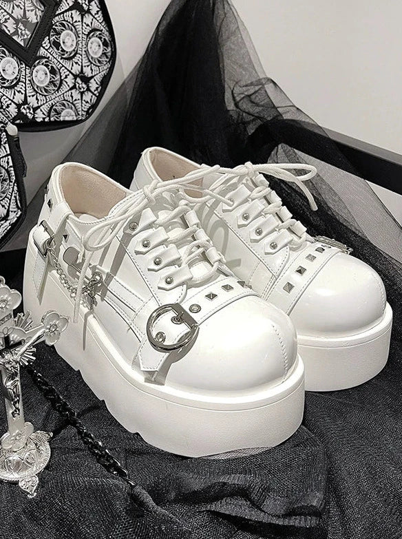 Lolita Punk Studded Platform Shoes