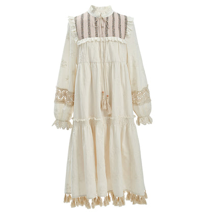 Resort Tassel Vest Dress Set