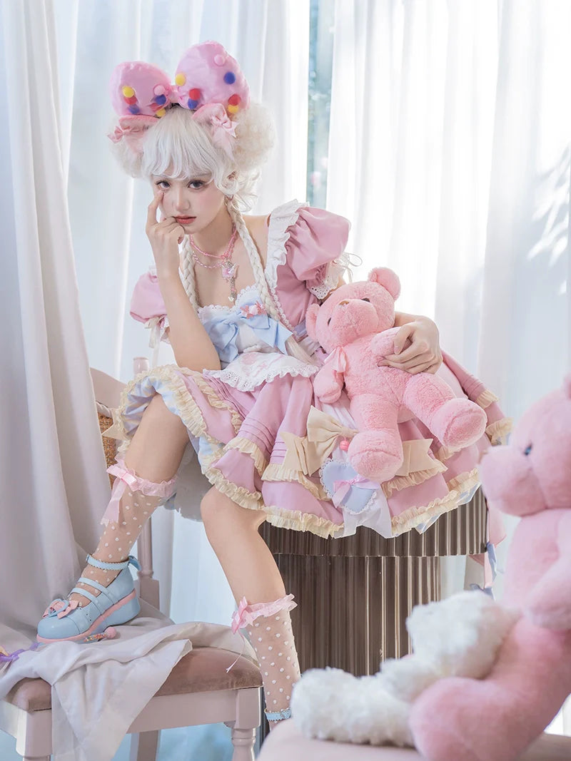 Leopard Cat Sweet Lolita Dress