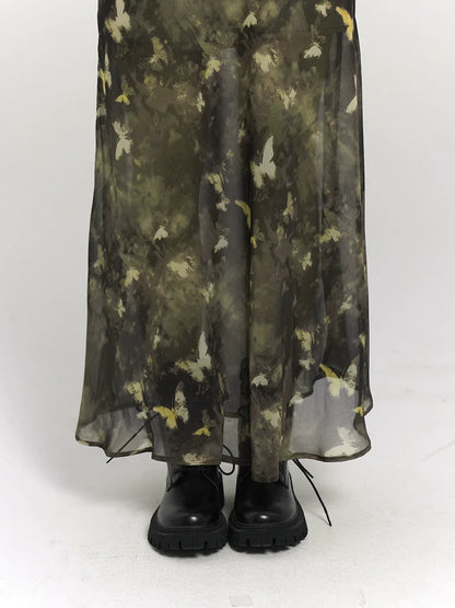 Dark Green Mode Tight Summer Dress