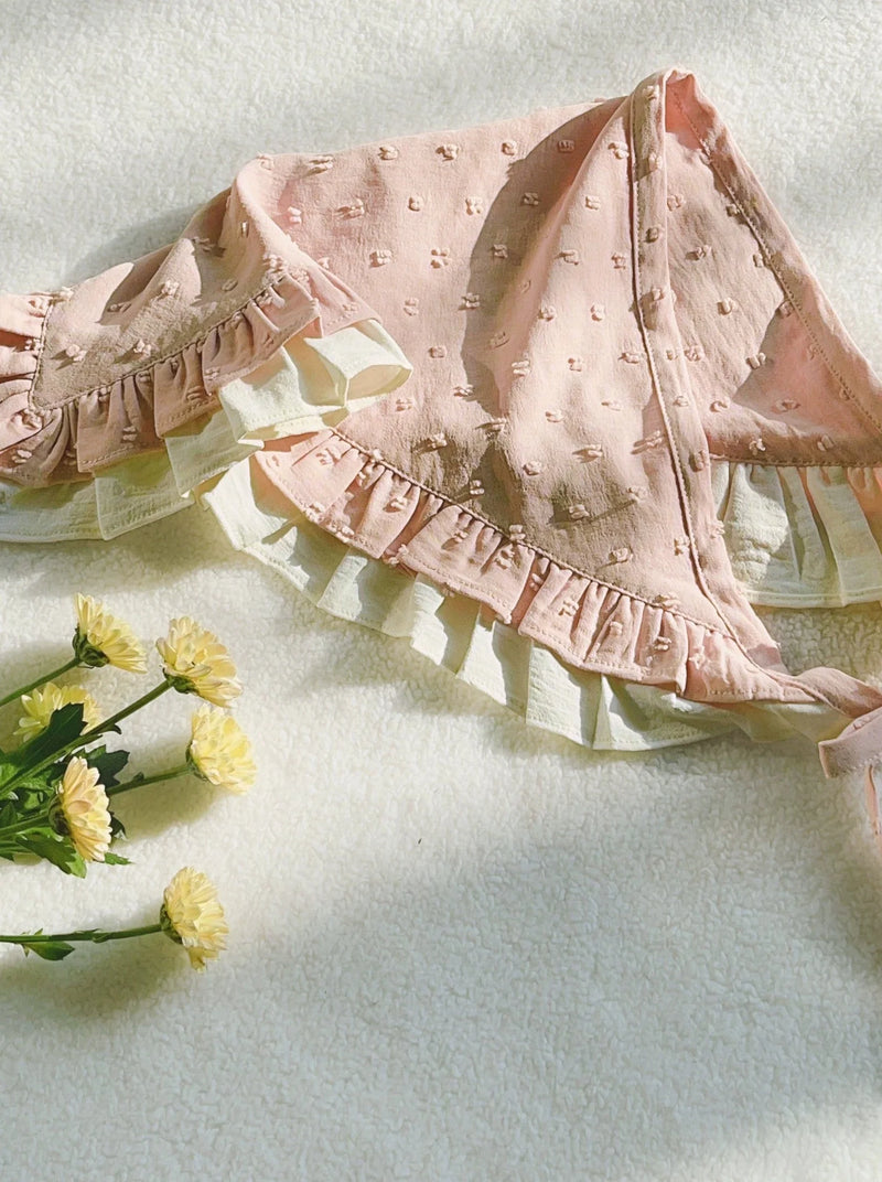 [pre-order] Sweet Retro Dress + Ruffled Apron + Bandana