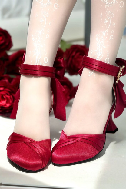Princess Ribbon Lolita Shoes
