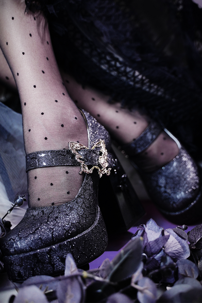 Floating Dreamland Platform Block Heel
