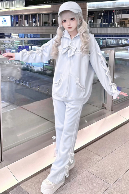 Subculture Cat Ear Hooded Jacket + Pants + Hat