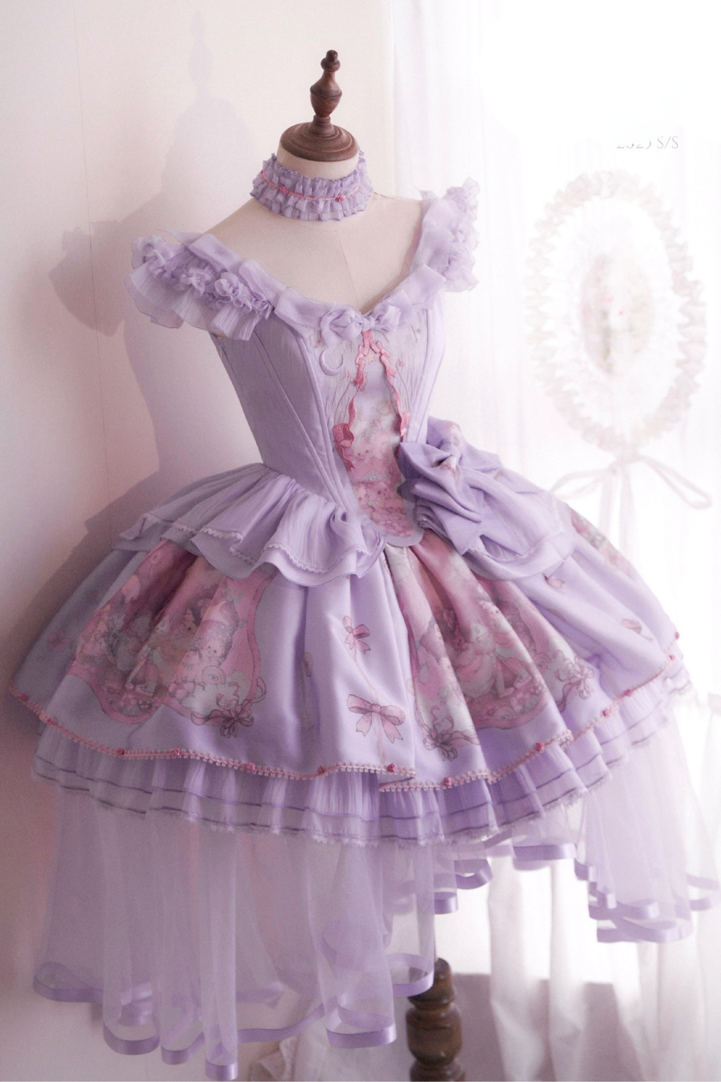 Dreamcore Ballet Lolita Top + Skirt