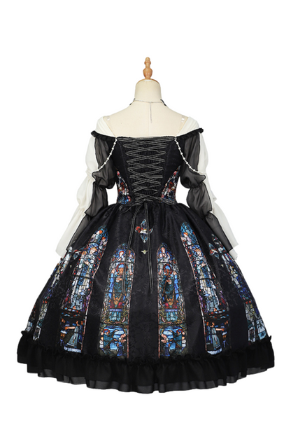 Classical Dark Gothic Lolita Dress