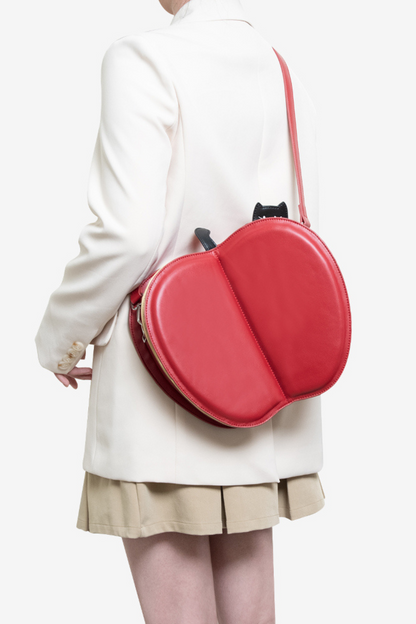 Flip Apple Shoulder Bag