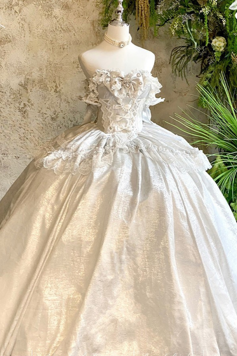 Wedding Moonlight Formal Dress + Veil