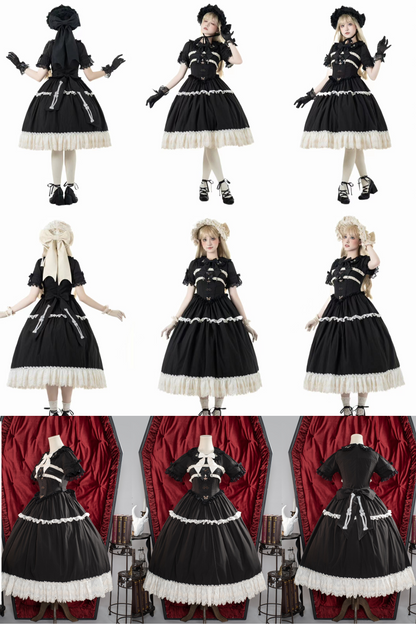 Spell Collection Room Stitch Fake Two Piece Dress