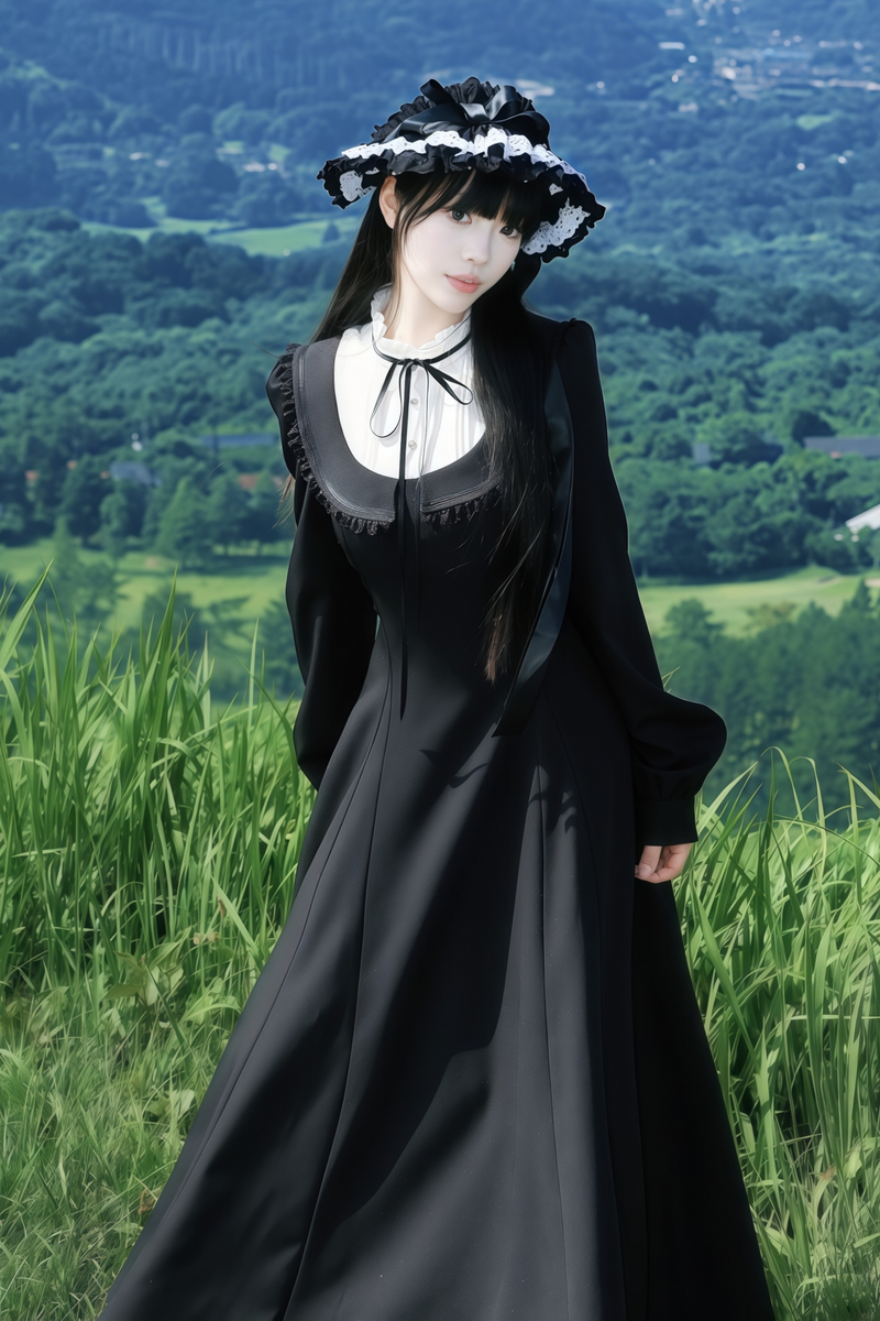 French Ribbon Doll Dress