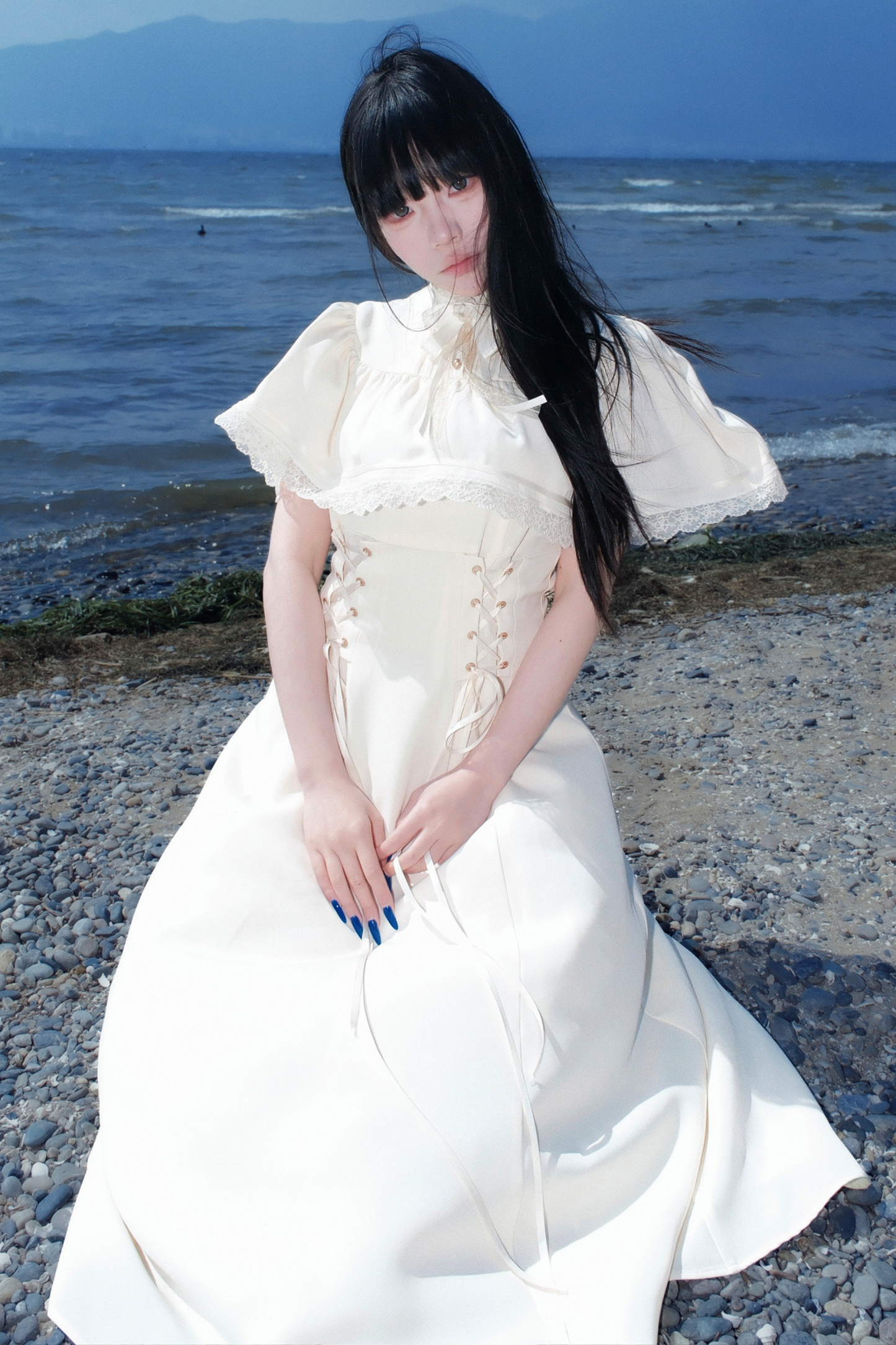 French Retro Lace Dress