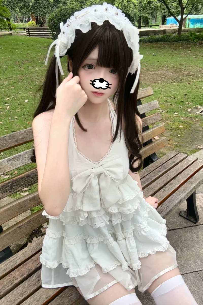 Tiered Ribbon Sleeveless Dress