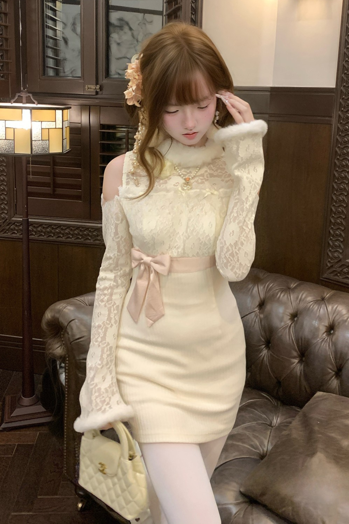 Lace Tight Dress