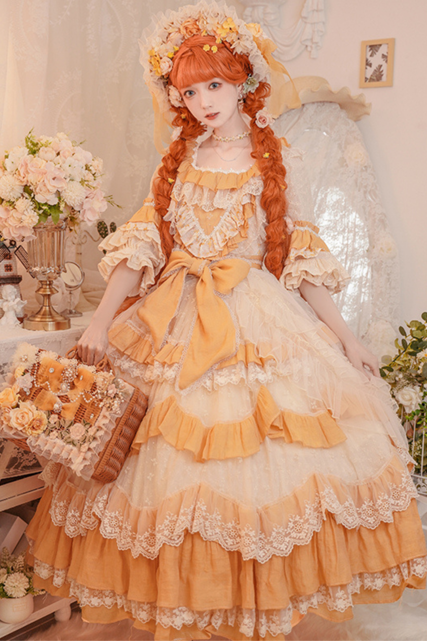 Retro Wedding Girly Lolita Dress