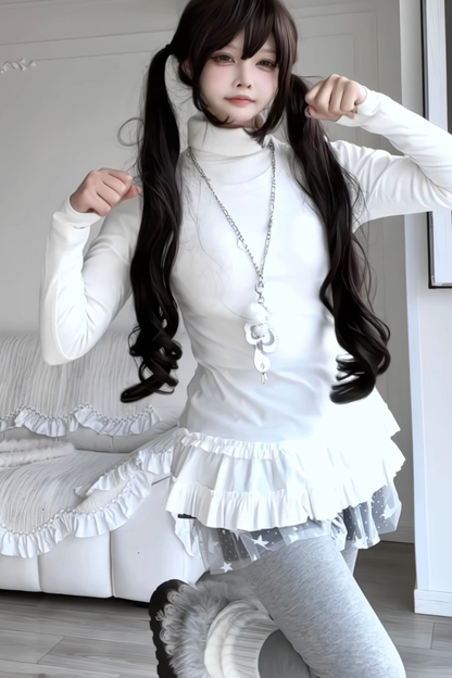 Ruffled Ballet Top
