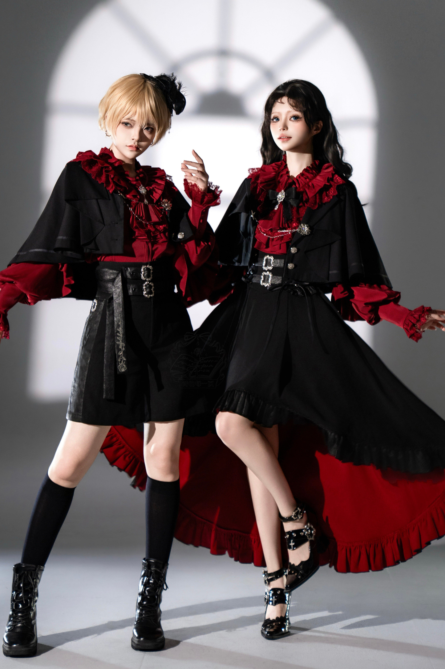 [pre-order Deadline: March 16] Classical Lolita Shirt + Asymmetrical Skirt + Fishtail Skirt + Shorts