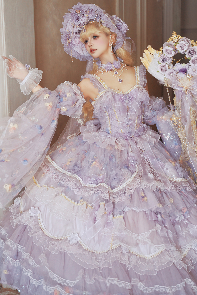 Princess Scepter Lolita Accessories Hat + Necklace + Glove + Scepter