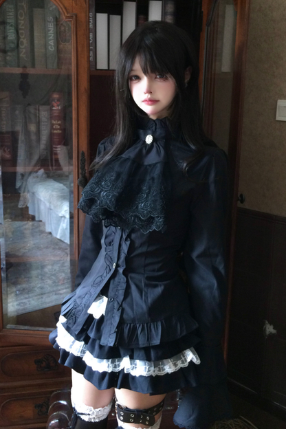 Gothic Shirt + Skirt