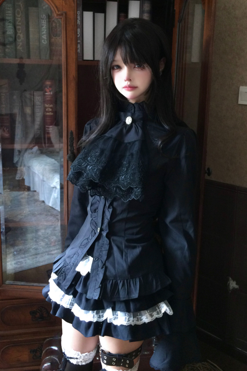 Gothic Shirt + Skirt