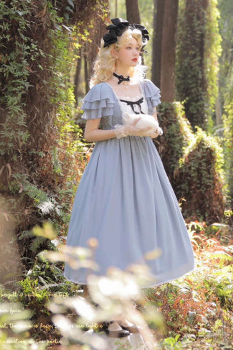 Retro Memory Flare Lolita Dress
