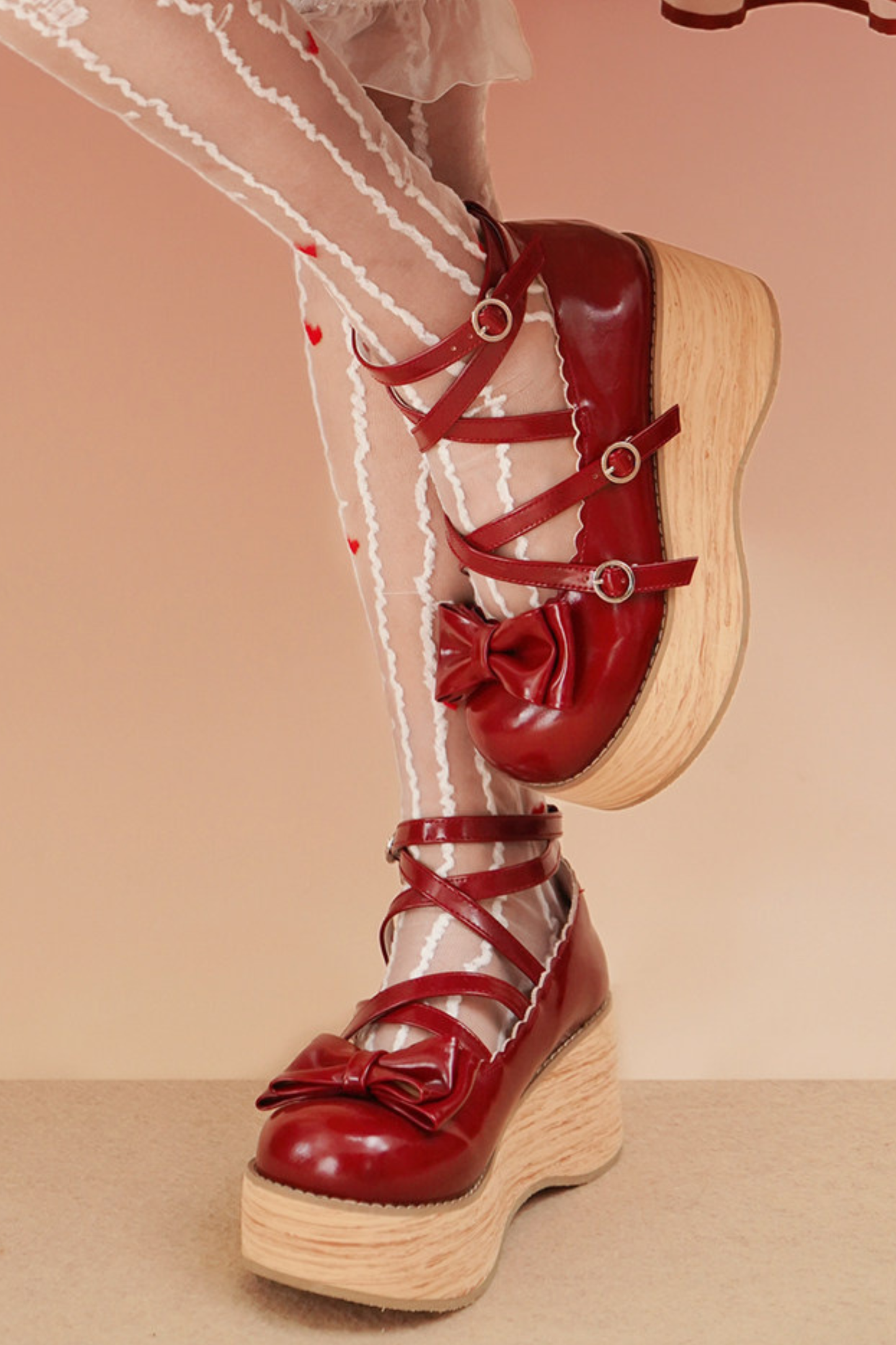 Ribbon Flat Lolita Shoes