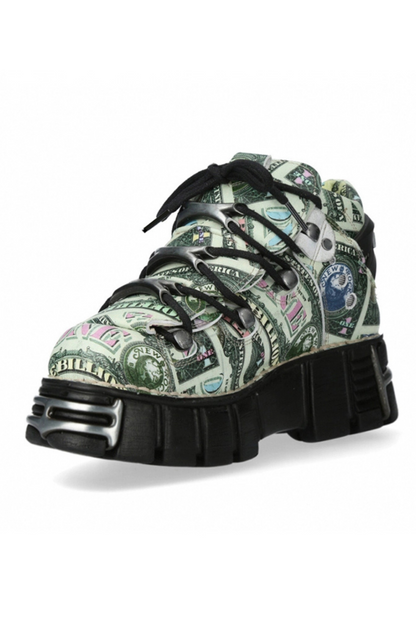 Y2k Subculture Platform American Comic Shoes