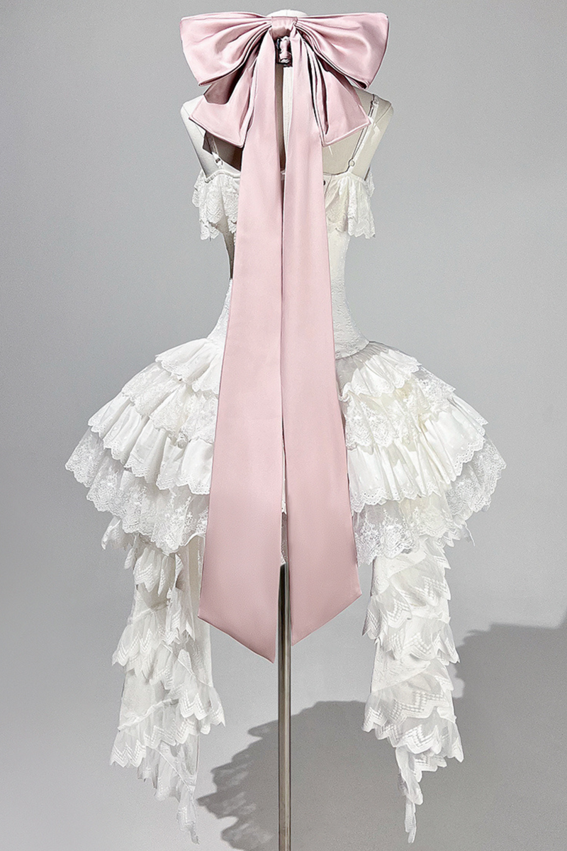Ribbon Ballet Light Suspender Lolita Skirt Set