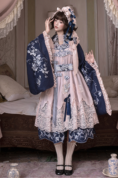 Sweet Chinese-style Cape Jacket