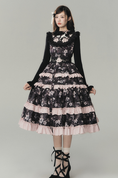 Lolita Vest Dress + Top + Belt
