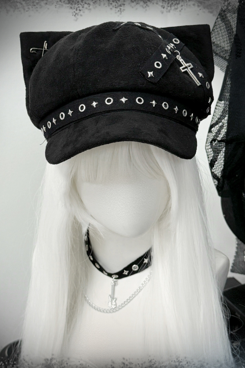 Cat Ear Punk Dark Subculture Hat