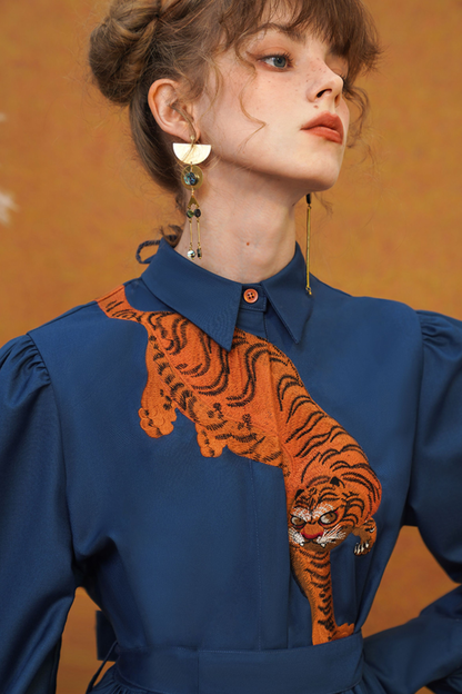 French Tiger Dress