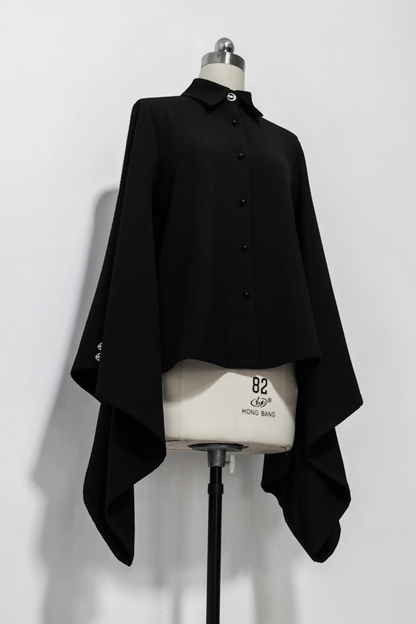 Dark Prince Big Sleeve Blouse