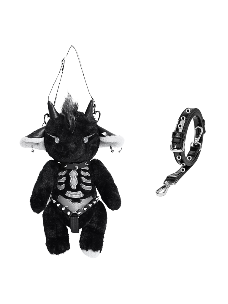 Satan Hell Lamb Punk Rock Shoulder Dark Hand Crossbody Doll Bag