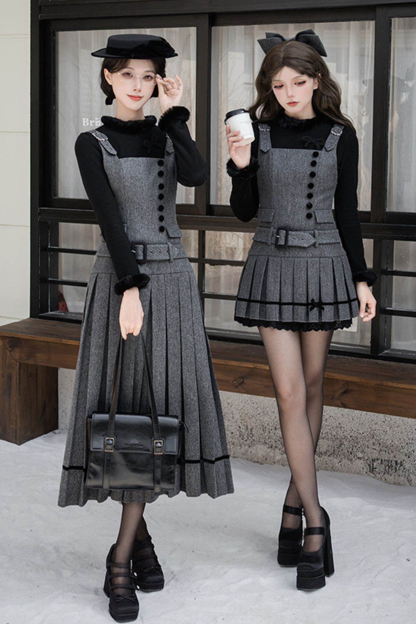 Daily Best Dress + Ribbon Hair Accessories