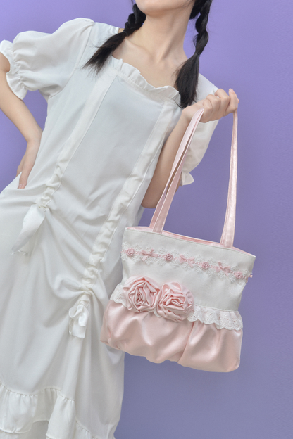 Peach Rose Lolita Bag