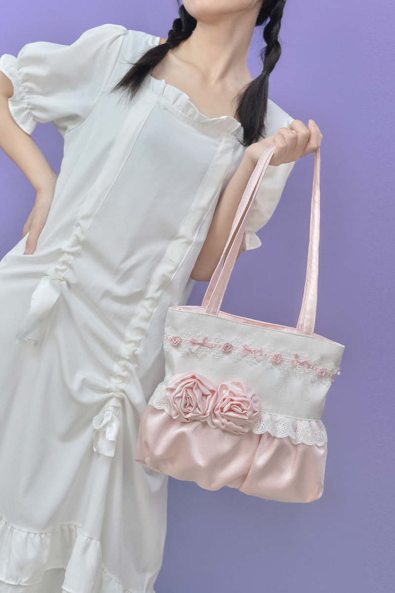 Peach Rose Lolita Bag