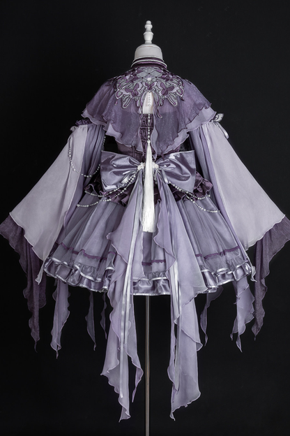[pre-order] Dark Chinese-style Lolita Fairy Fairy Dress + Shoulder + Sleeve