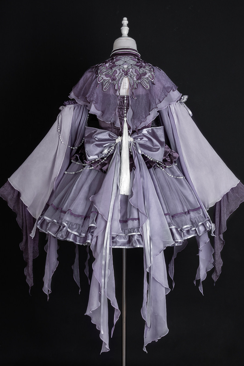 [pre-order] Dark Chinese-style Lolita Fairy Fairy Dress + Shoulder + Sleeve