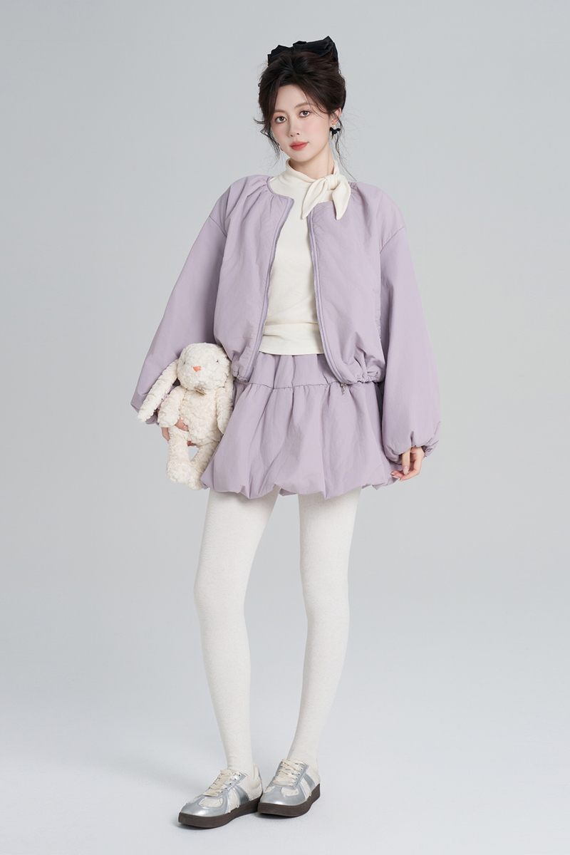 Macaron Zip Outer + Skirt