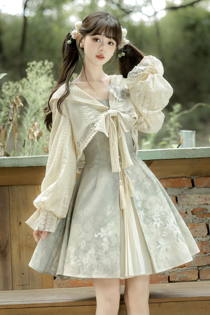 Forever Island Fragrance Cheongsam + Jacket