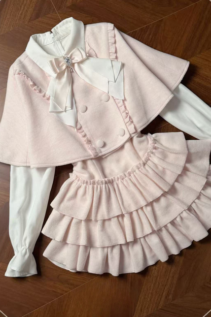 Girly Dress + Cape