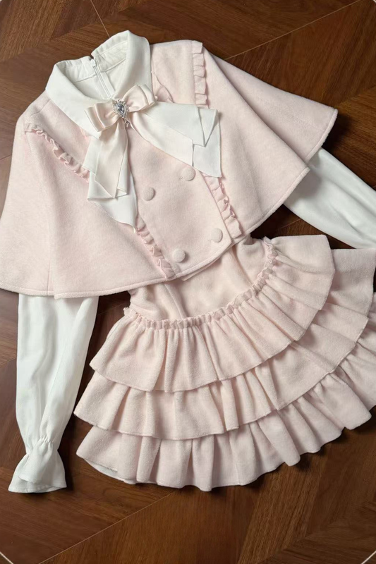 Girly Dress + Cape