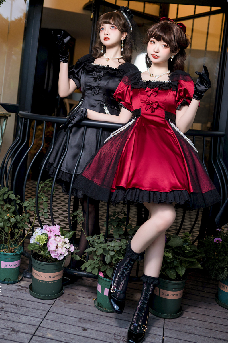 Mystery Girly Ribbon Dress + Accessories