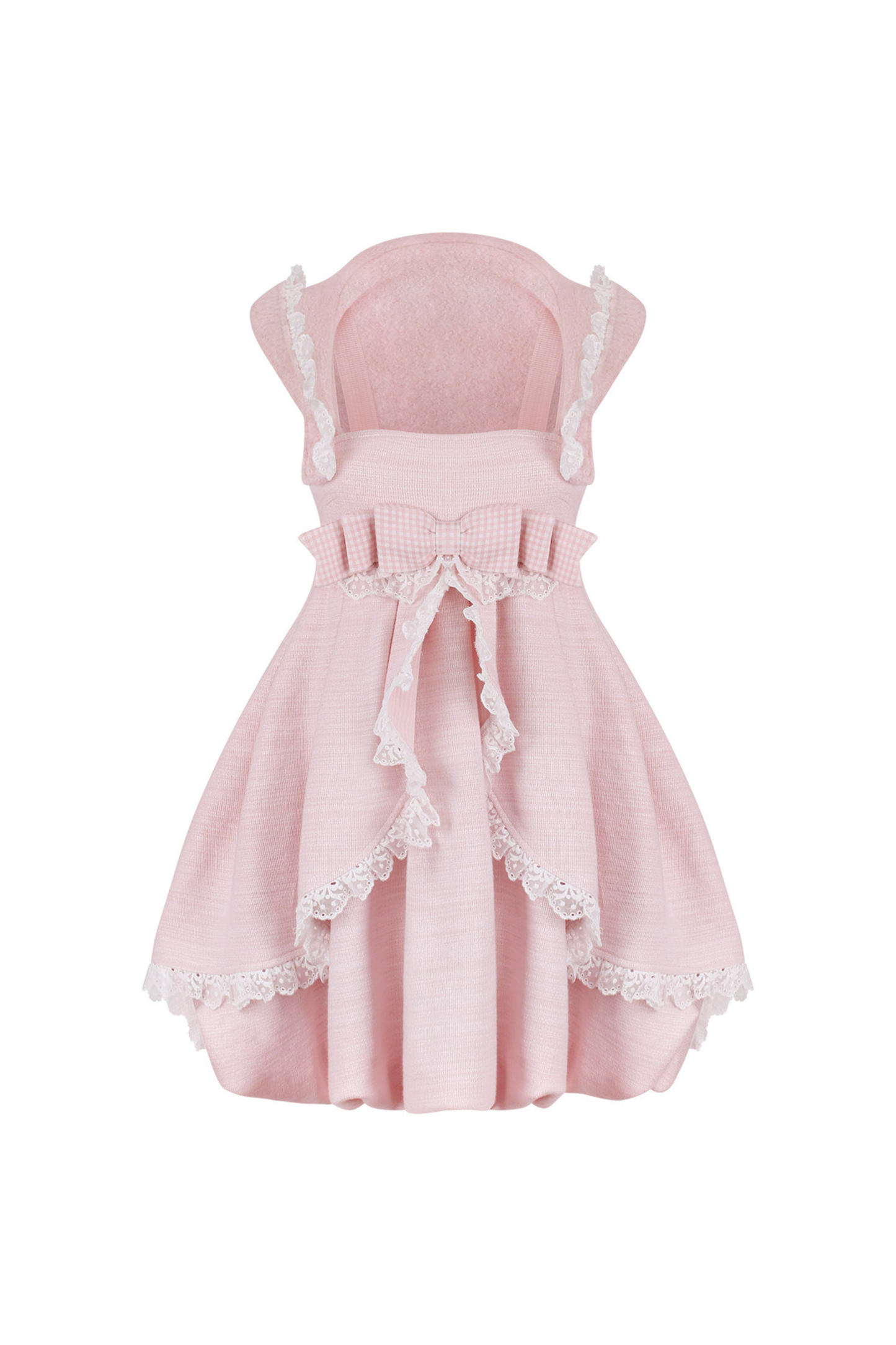 Soft Rabbit Strap Dress + Tops