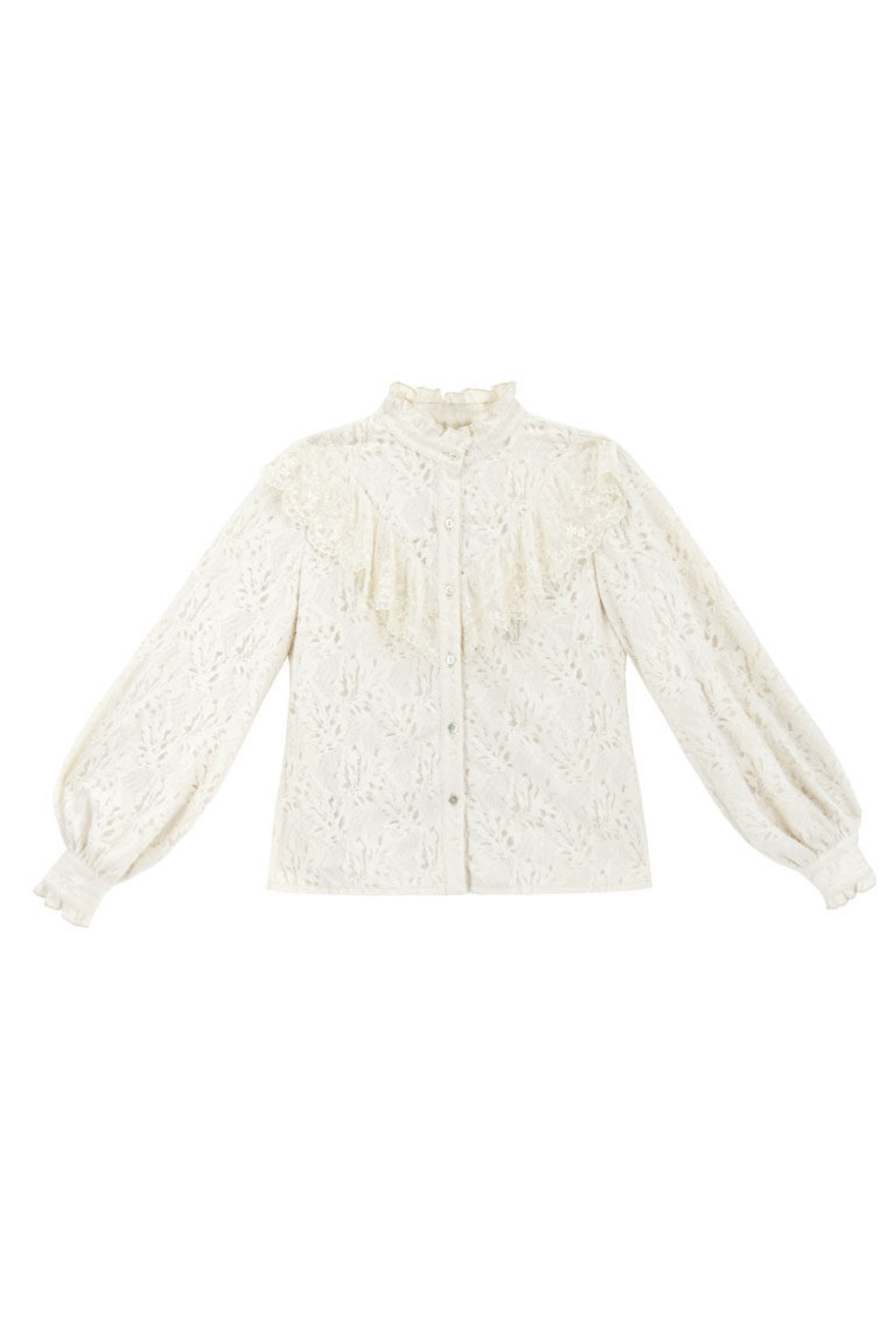Antique Lace Corduroy Dress + Blouse