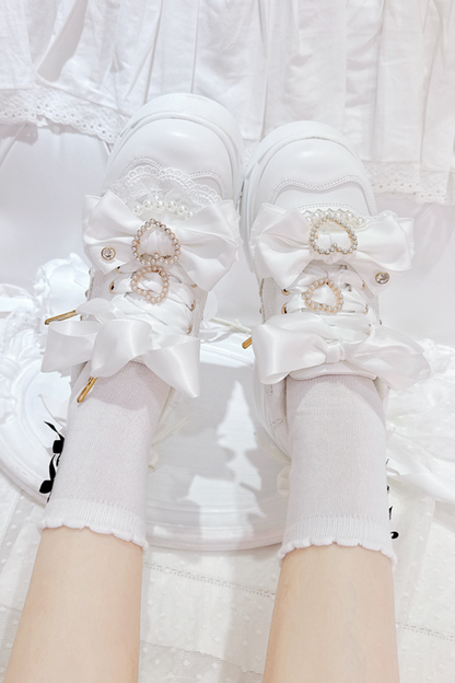 Heart Bubble Muffin Shoes