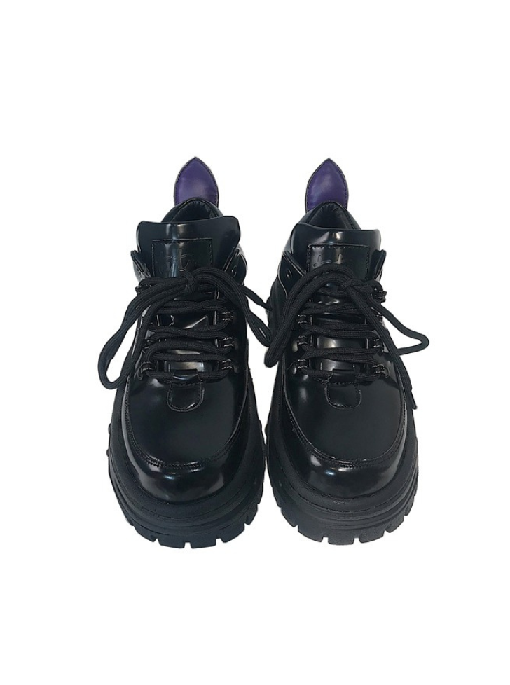 Lace-up Dark Night Power Sole Sneaker
