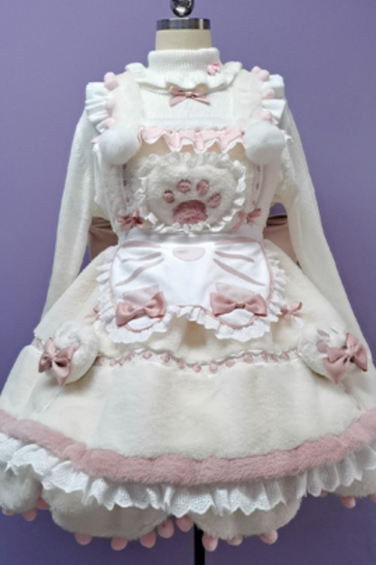 Sweet Girly Cat Lolita Set