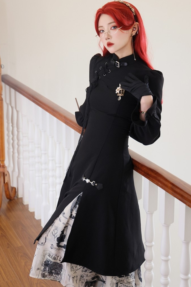 Chinese-style Mode Long Dress