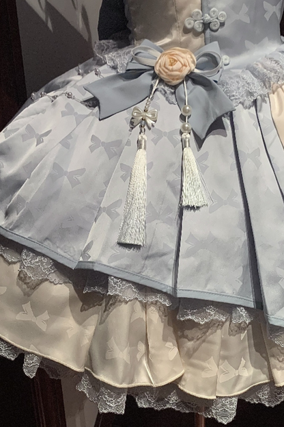 Chinese-style Smoky Lolita Dress